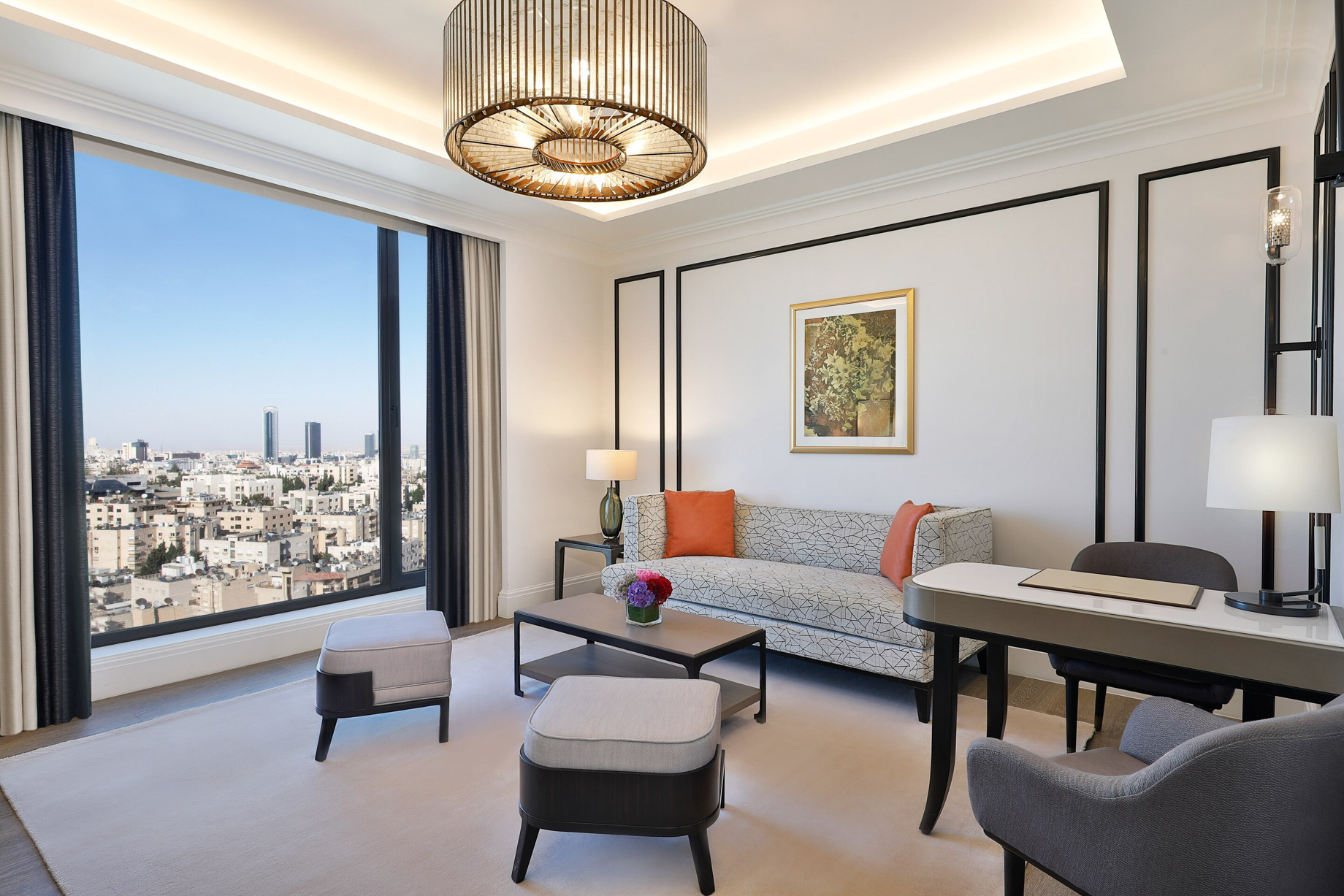 The St. Regis Amman Hotel – Amman, Jordan – Metropolitan Suite Living Room