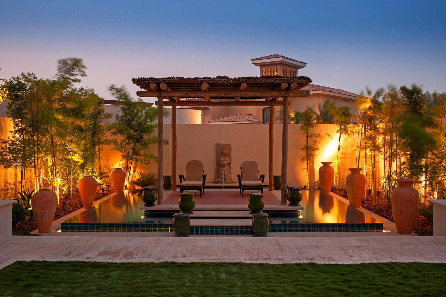 The St. Regis Saadiyat Island Resort – Abu Dhabi, UAE – Thai Sun Suite Terrace Sunet