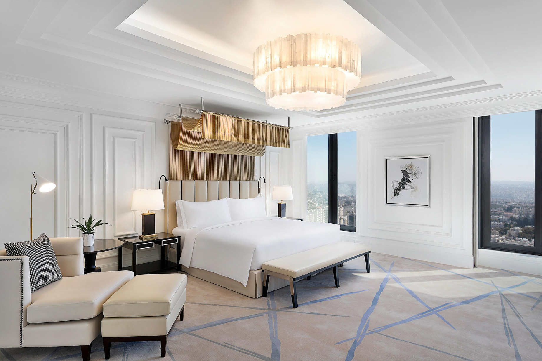 The St. Regis Amman Hotel – Amman, Jordan – Royal Suite Main Bedroom