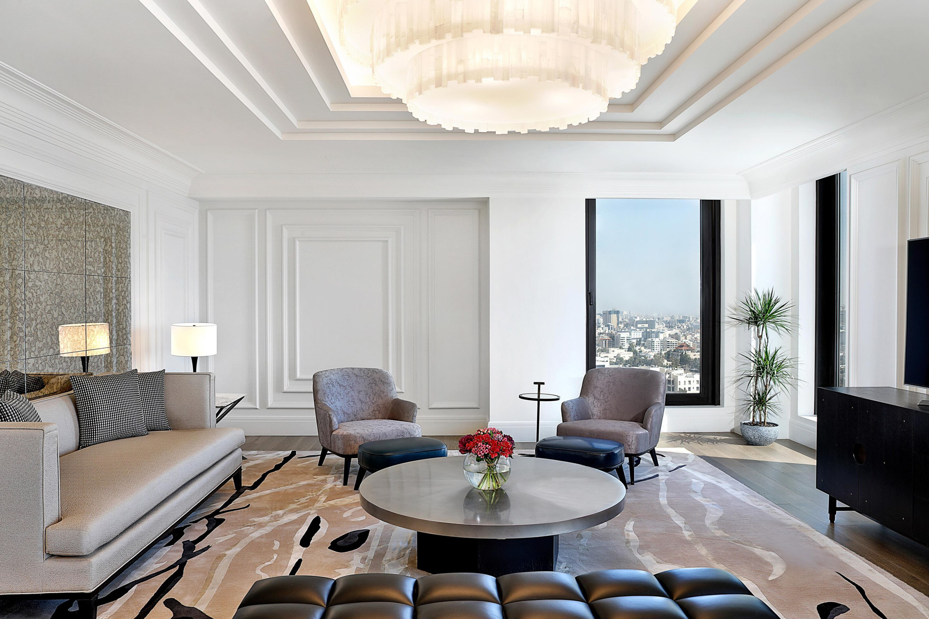 The St. Regis Amman Hotel – Amman, Jordan – Royal Suite Living Room