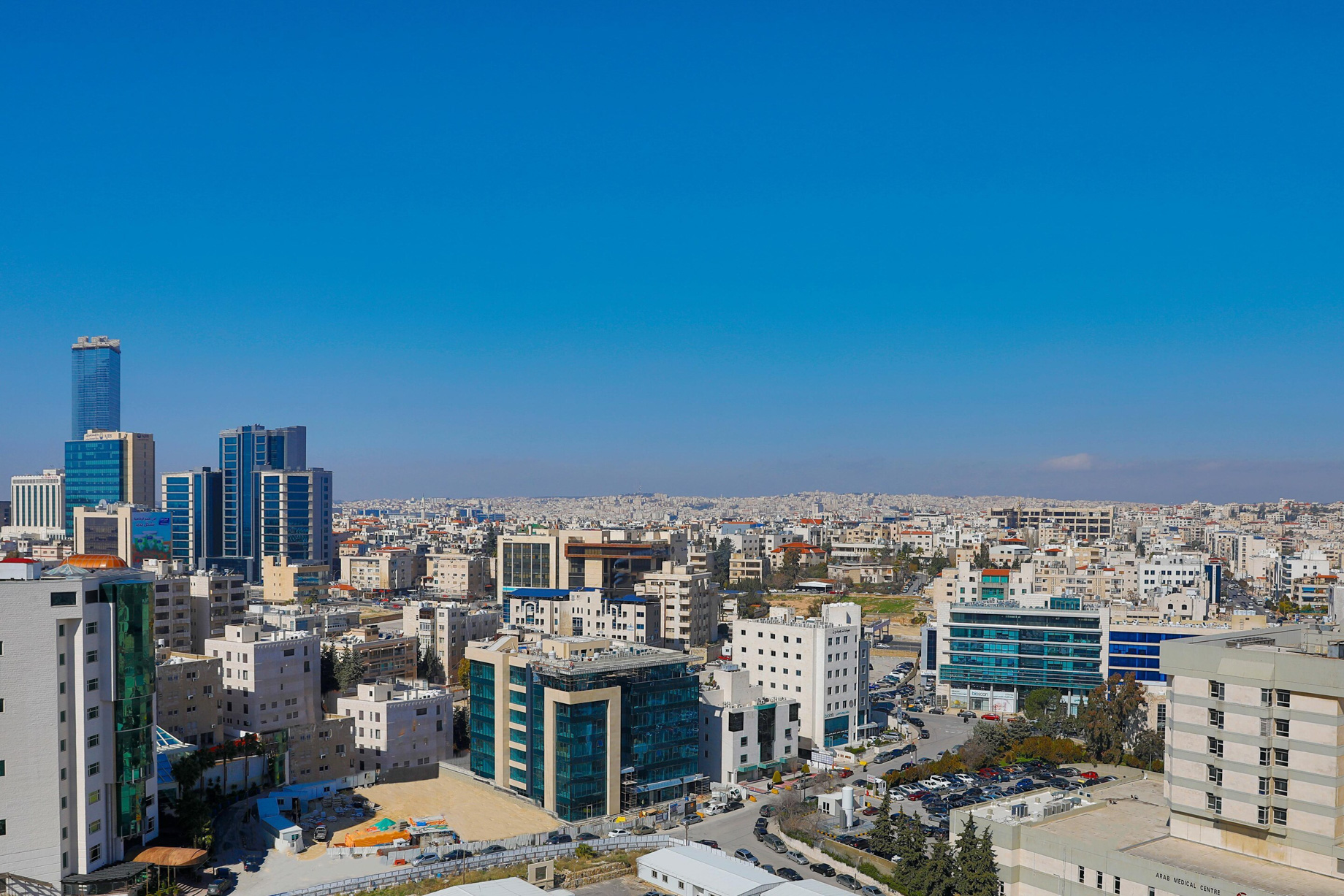 The St. Regis Amman Hotel - Amman, Jordan - Royal Suite Skyline View