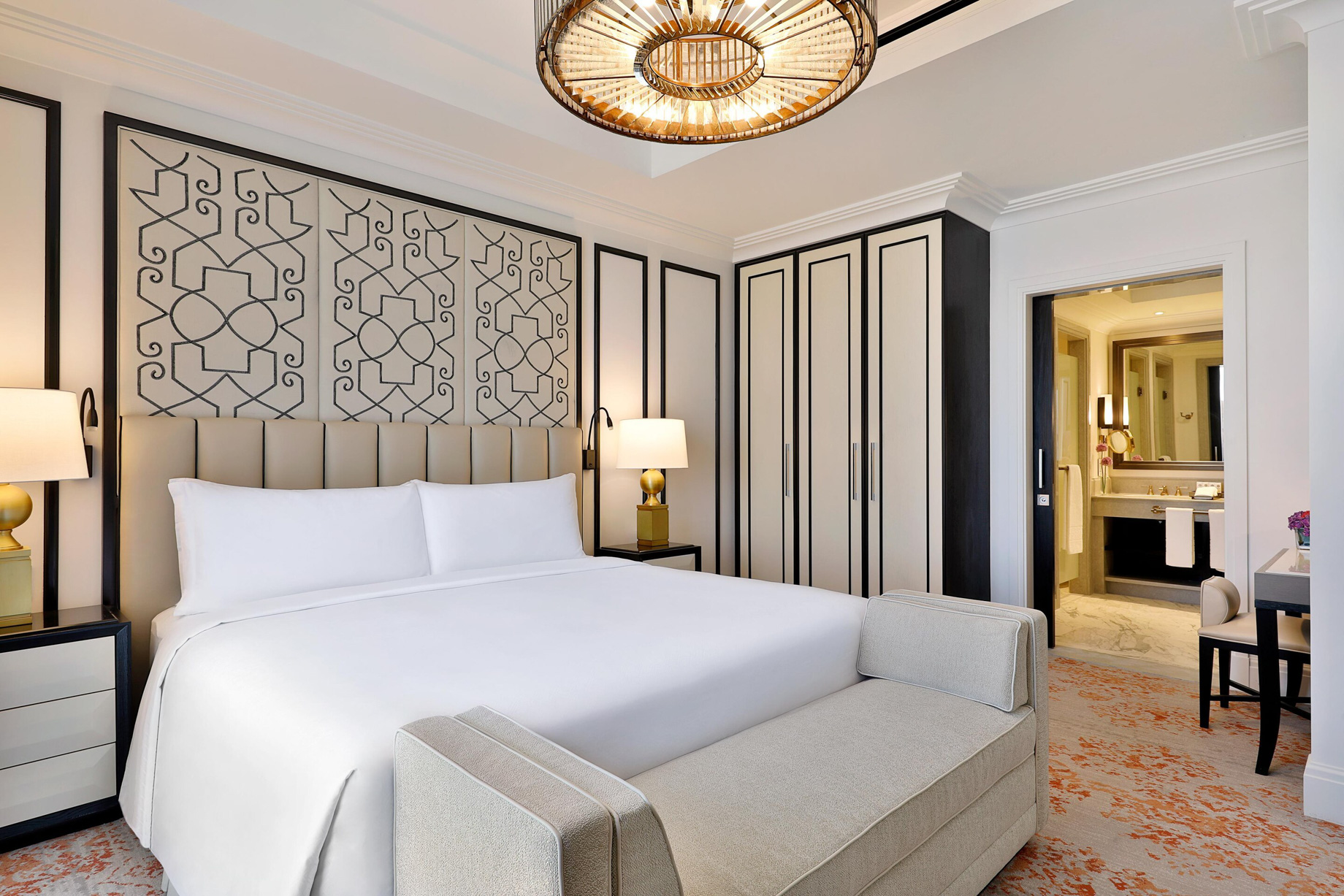 The St. Regis Amman Hotel – Amman, Jordan – The St. Regis Suite Bed