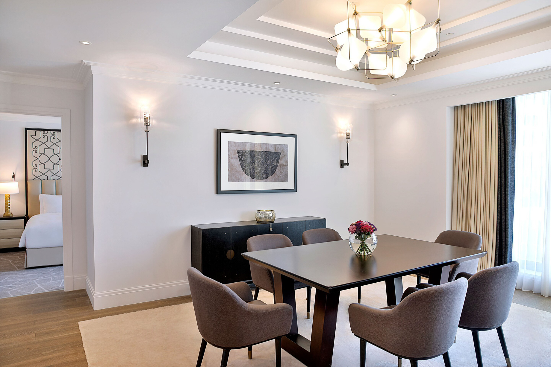 The St. Regis Amman Hotel - Amman, Jordan - Three Bedroom Apartment Dining Area