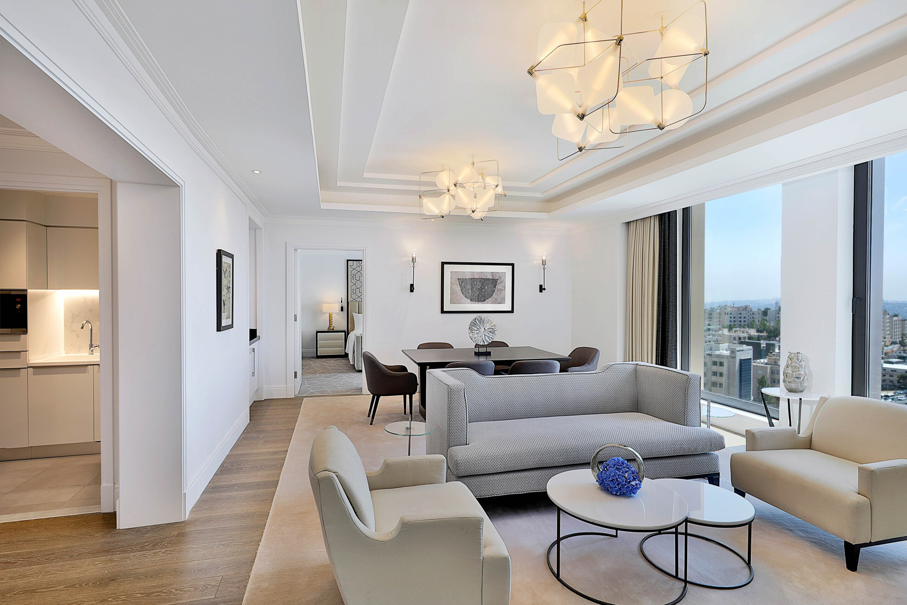 The St. Regis Amman Hotel – Amman, Jordan – Two Bedroom Apartment Open Space