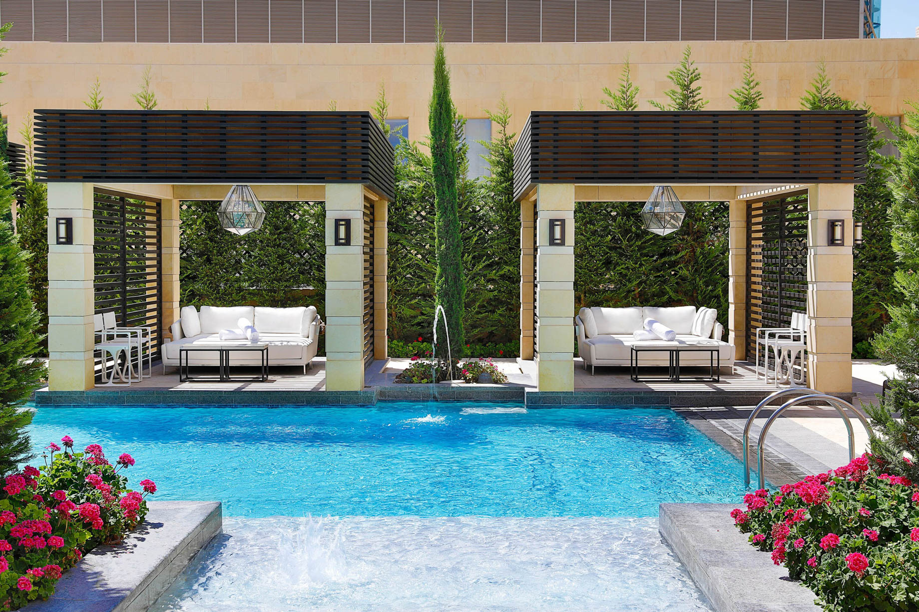 The St. Regis Amman Hotel – Amman, Jordan – Outdoor Pool Cabana