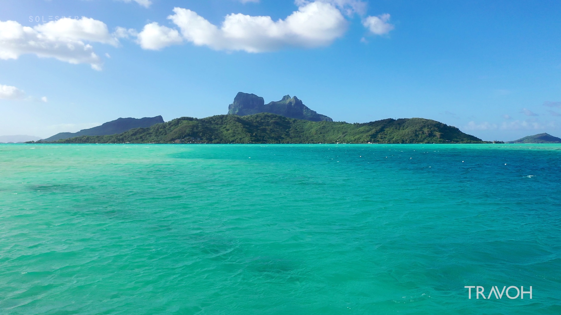 Bora Bora - Serene Paradise from Motu Tane - Most Beautiful Island in French Polynesia - 4K Travel Video