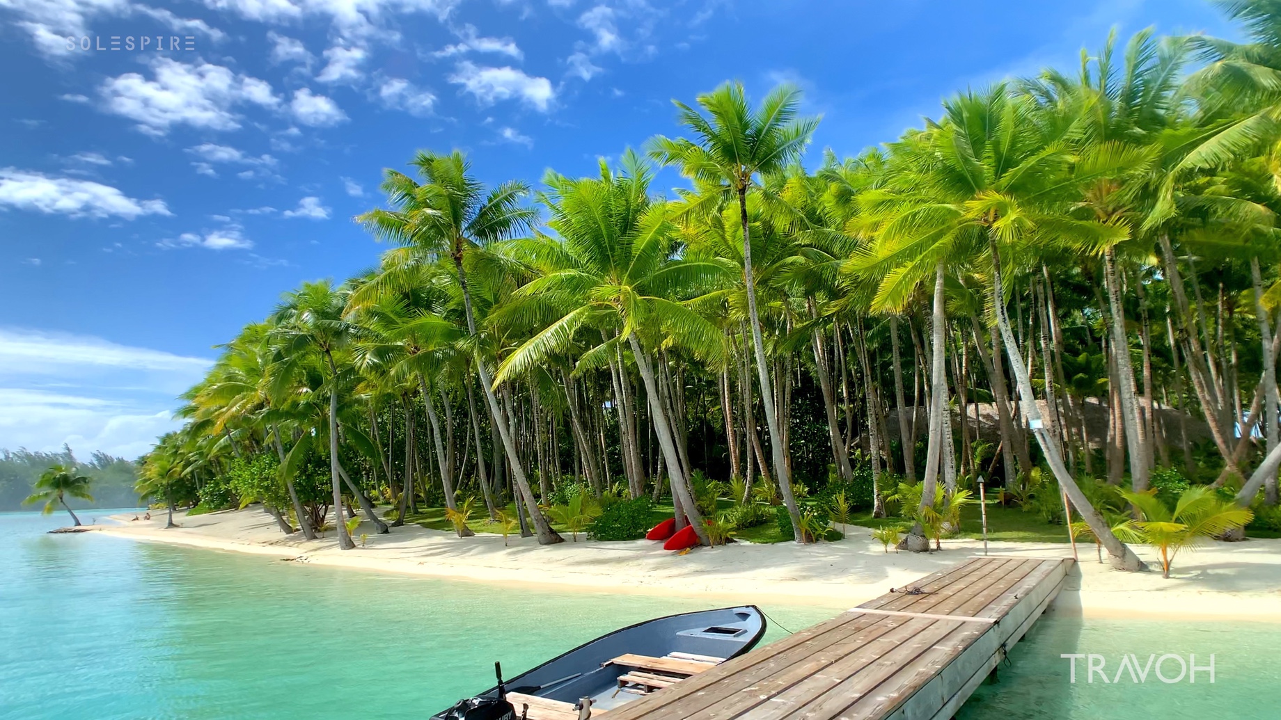 Dream House Music - Exploring Motu Tane Island - Bora Bora, French Polynesia - 4K Travel Video