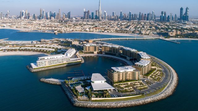 Bvlgari Resort Dubai - Jumeira Bay Island, Dubai, UAE - Resort Aerial View