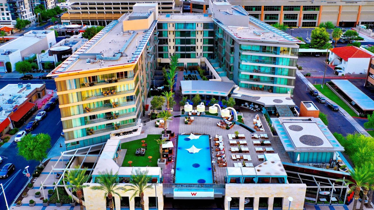 W Scottsdale Hotel - Scottsdale, AZ, USA - Hotel Exterior