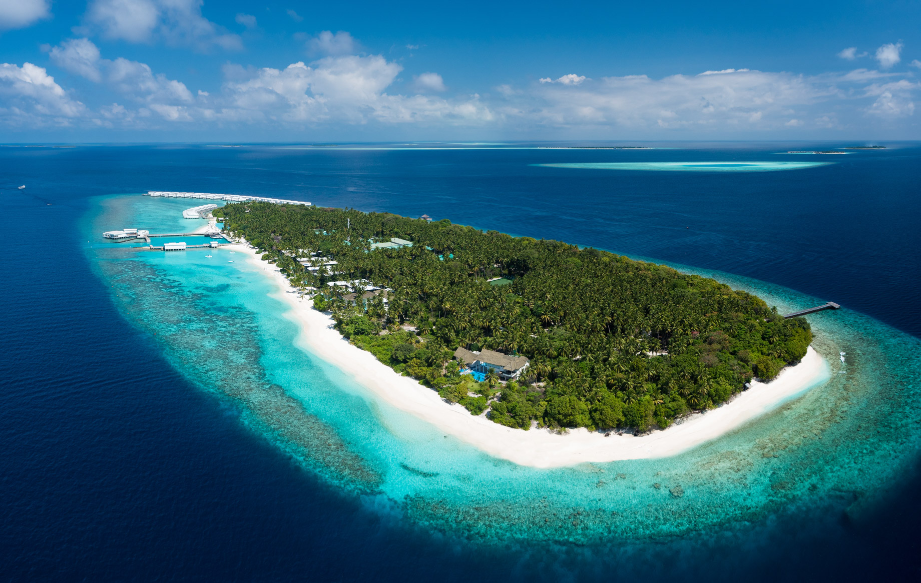 Amilla Fushi Resort and Residences – Baa Atoll, Maldives – Private Island Aerial