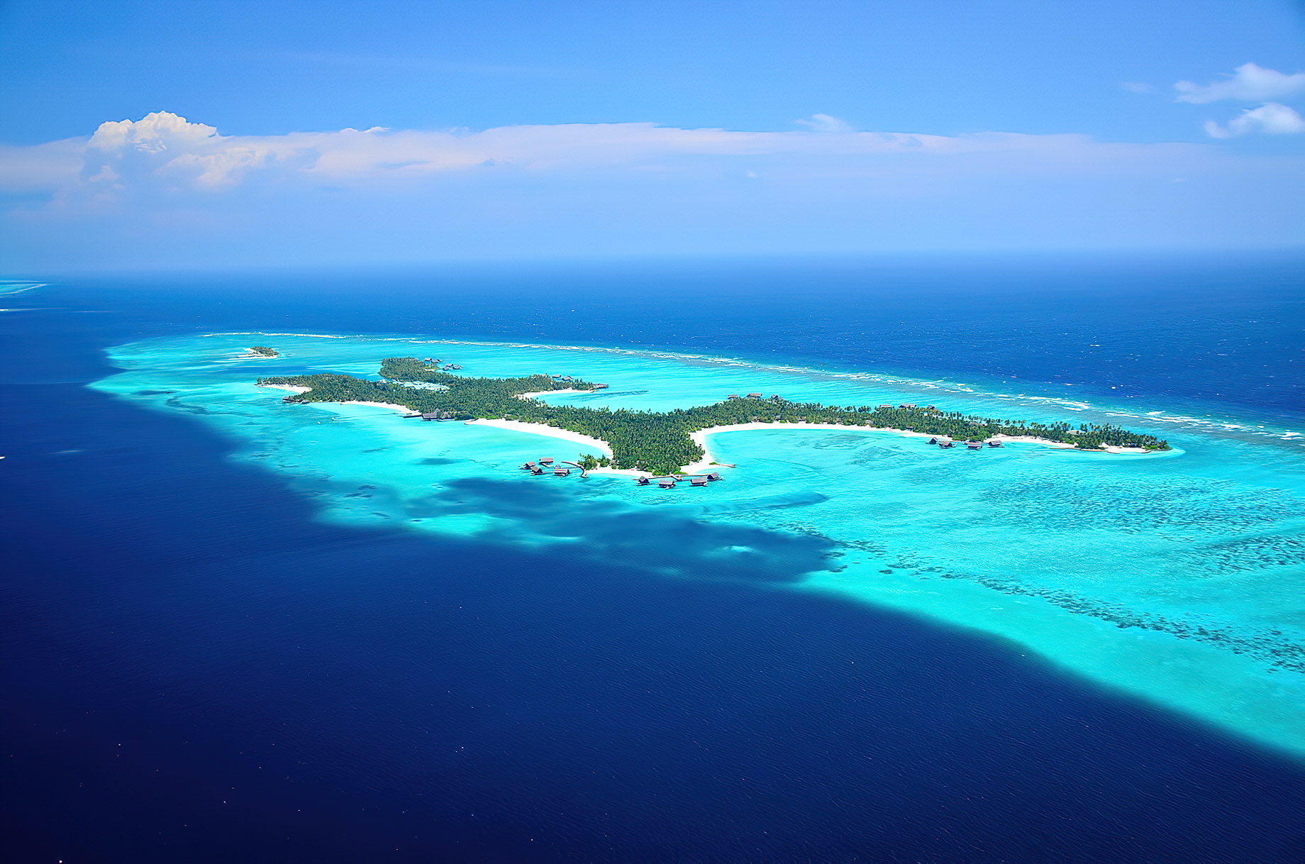 One&Only Reethi Rah Resort - North Male Atoll, Maldives - Resort Aerial