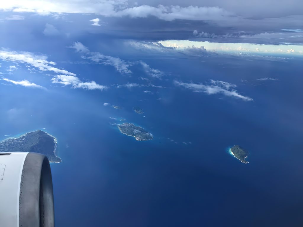 Six Senses Zil Pasyon Resort - Felicite Island, Seychelles - Airplane View