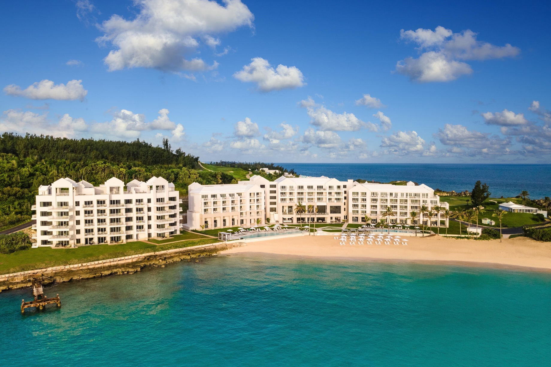 The St. Regis Bermuda Resort – St George’s, Bermuda – Resort Exterior Aerial View