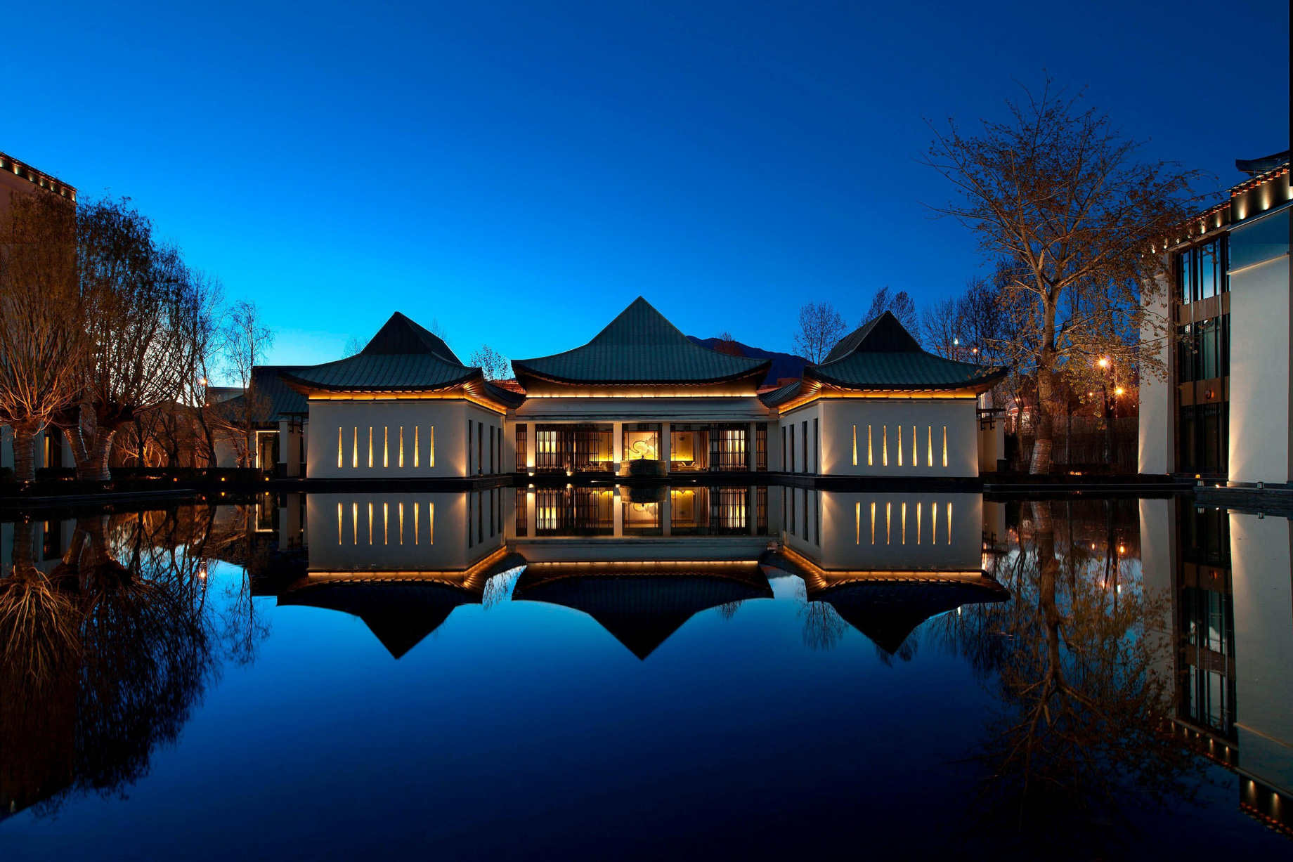 The St. Regis Lhasa Resort – Lhasa, Xizang, China – Resort Lake