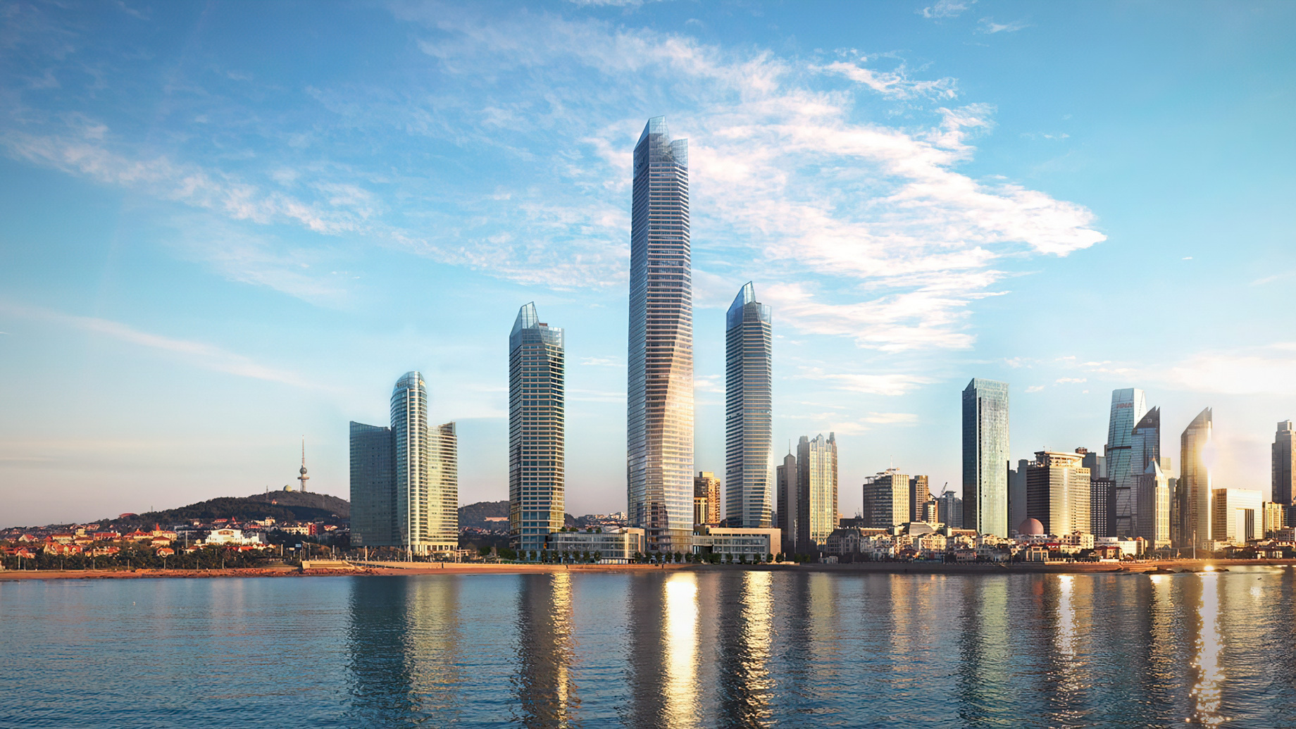 The St. Regis Qingdao Hotel – Qingdao, Shandong, China – Hotel Exterior Ocean View