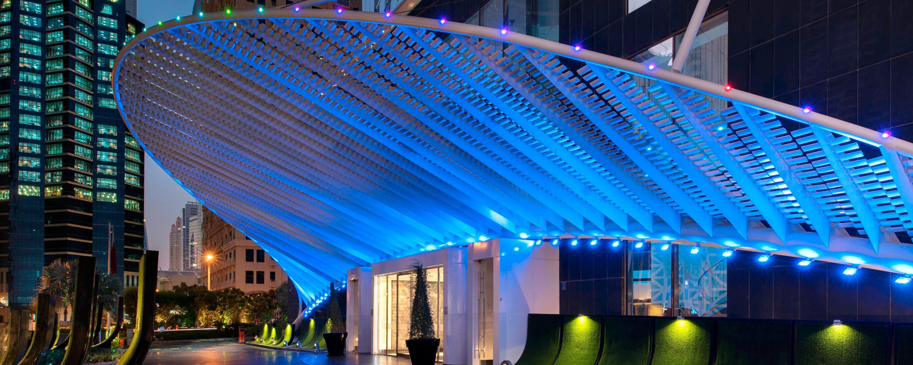 W Doha Hotel - Doha, Qatar - Front Entrance