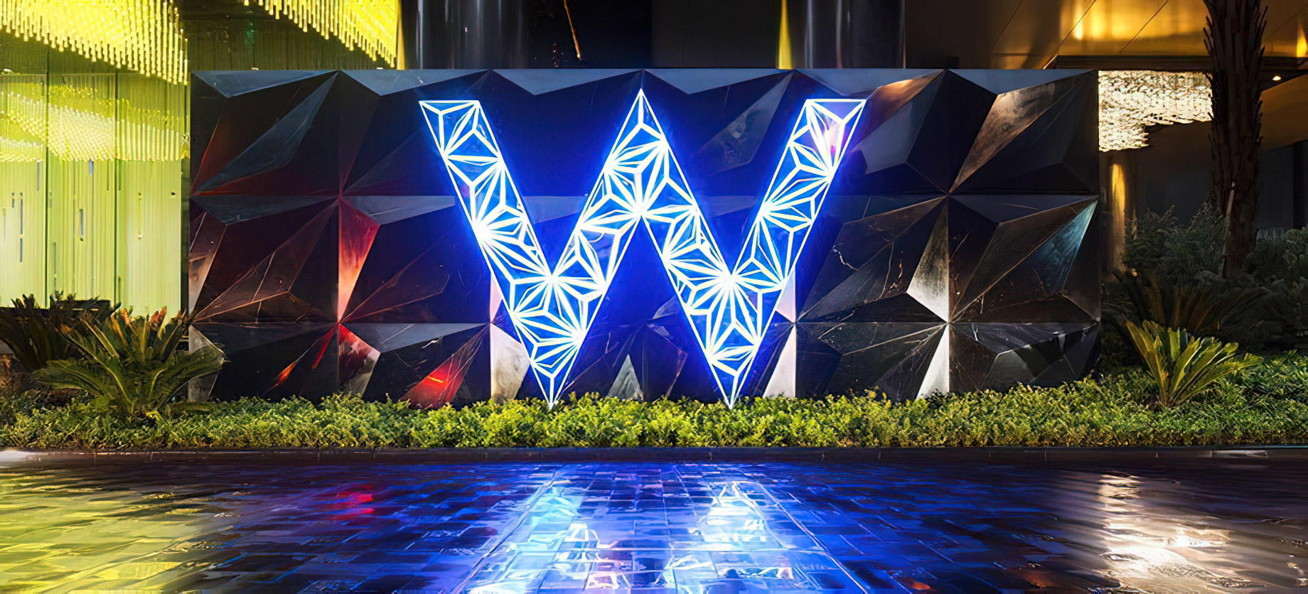 W Guangzhou Hotel - Tianhe District, Guangzhou, China - W Hotel Sign