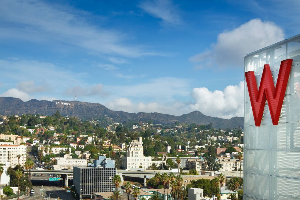 W Hollywood Hotel - Hollywood, CA, USA - W Hollywood View