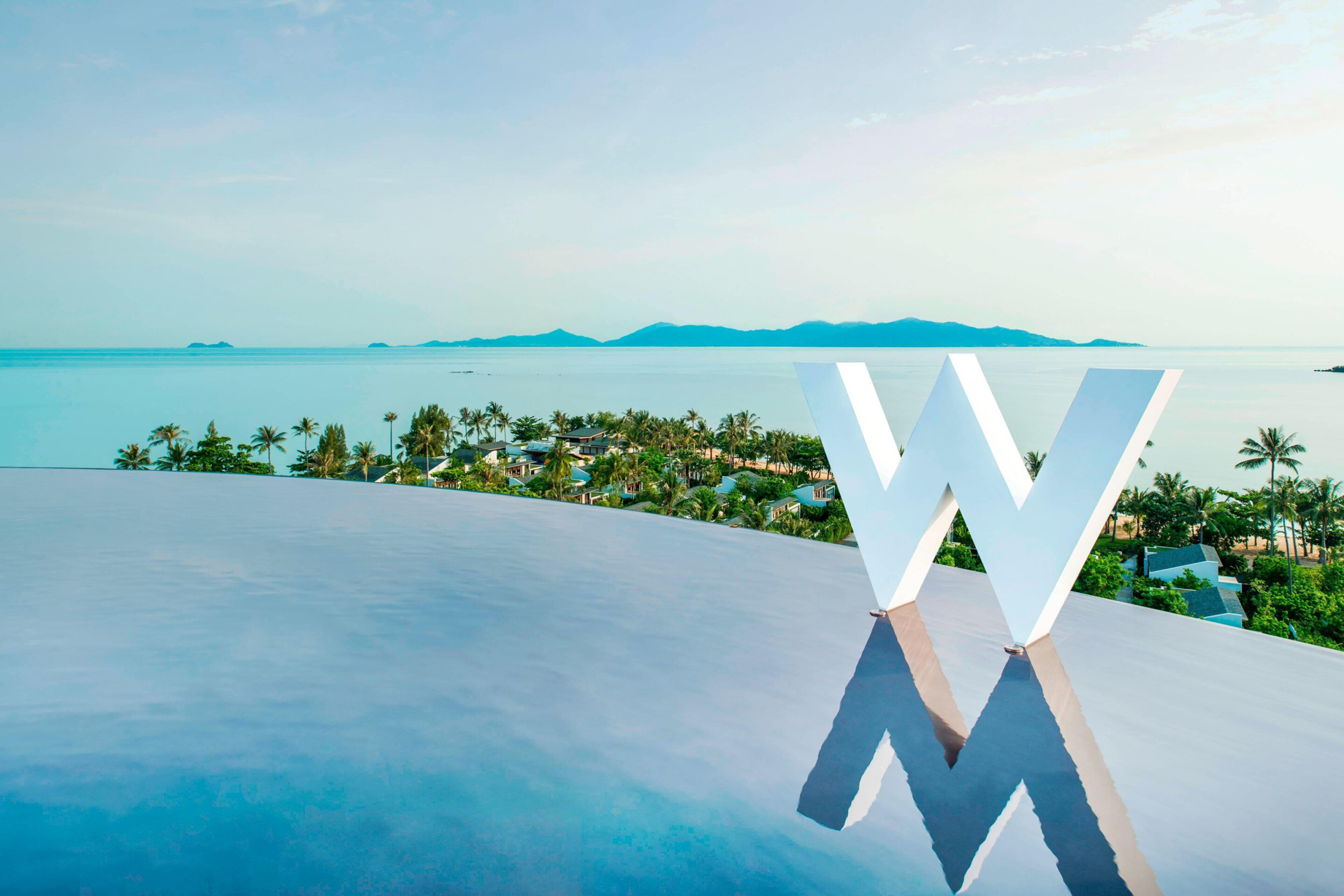W Koh Samui Resort – Thailand – Resort Pool W Sign