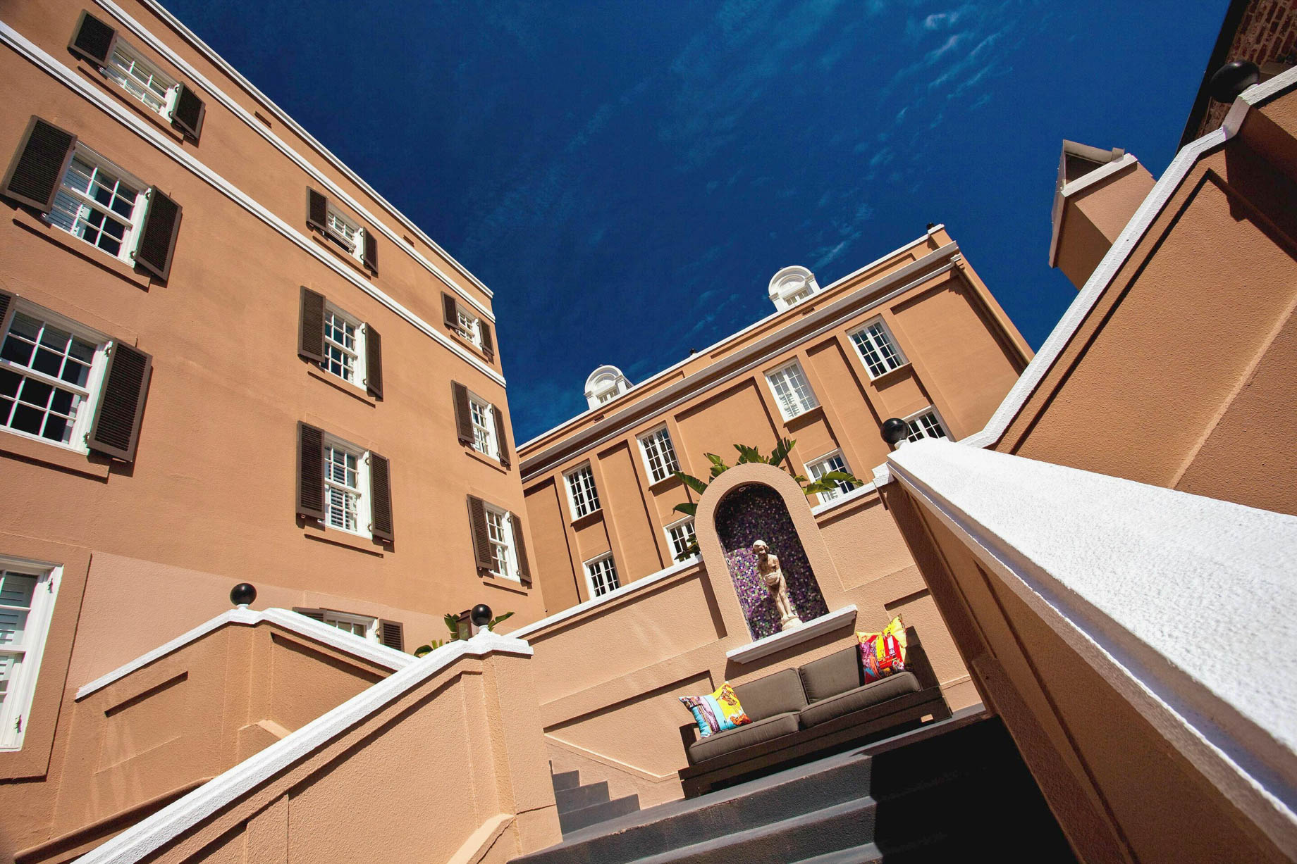 W New Orleans French Quarter Hotel - New Orleans, LA, USA - French Quarter Courtyard