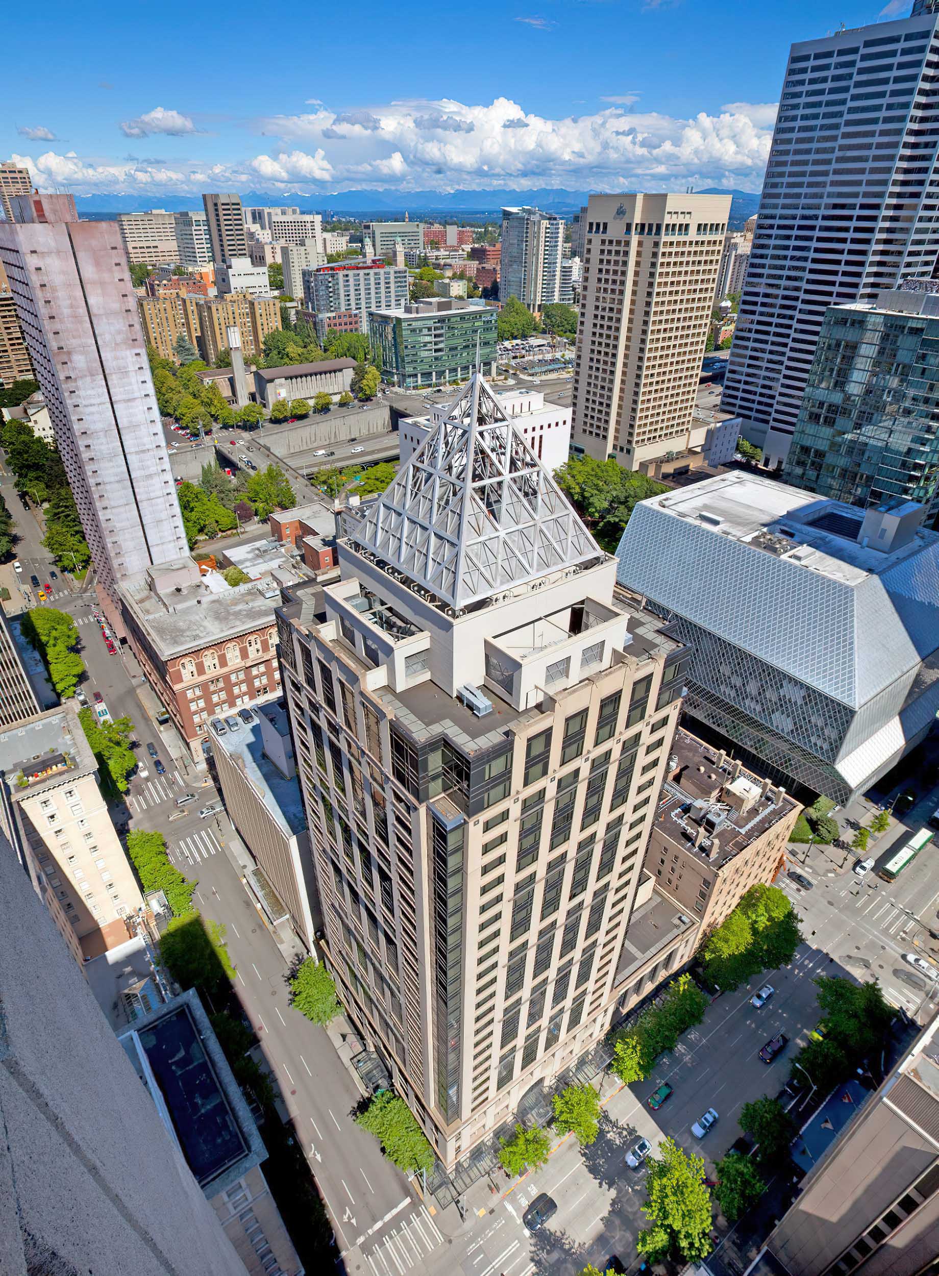 W Seattle Hotel – Seattle, WA, USA – W Seattle Aerial View