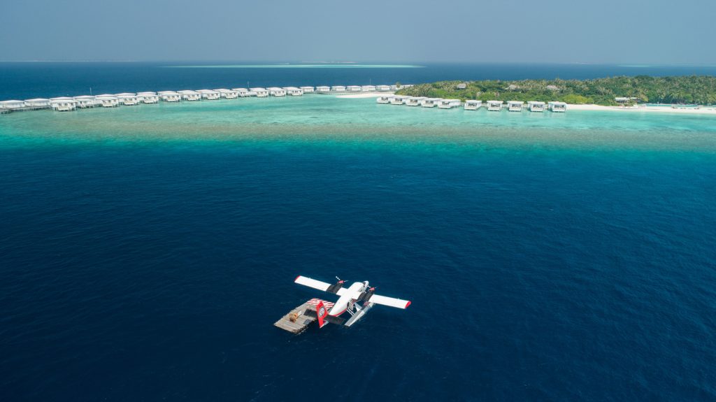 Amilla Fushi Resort and Residences - Baa Atoll, Maldives - Sea Plane Arrival