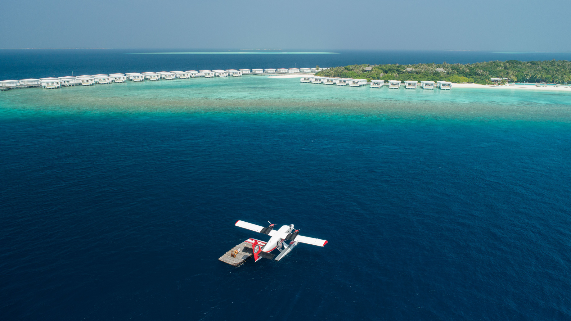 Amilla Fushi Resort and Residences – Baa Atoll, Maldives – Sea Plane Arrival