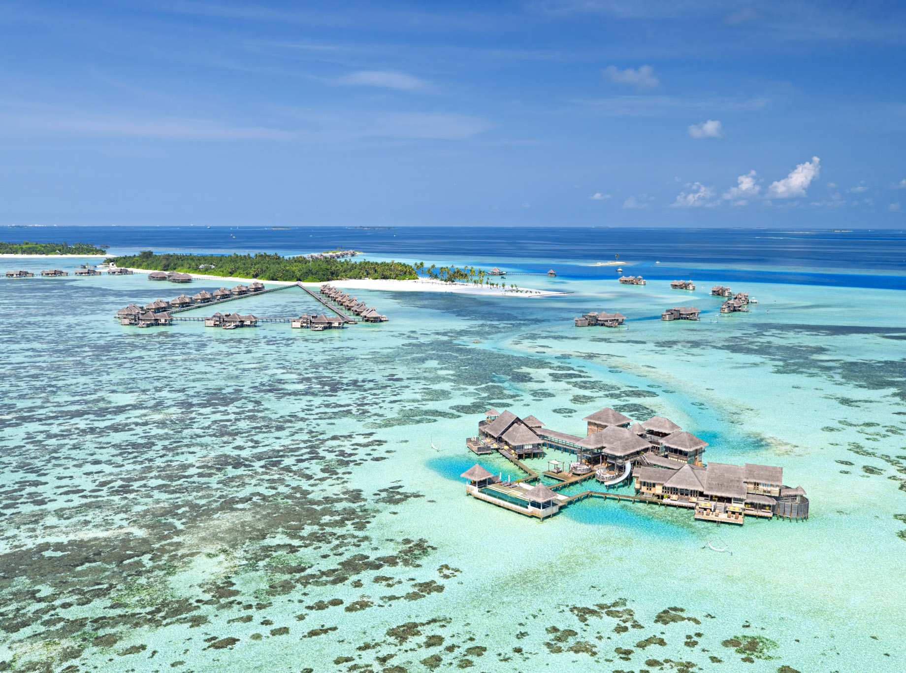Gili Lankanfushi Resort – North Male Atoll, Maldives – The Private Reserve Aerial