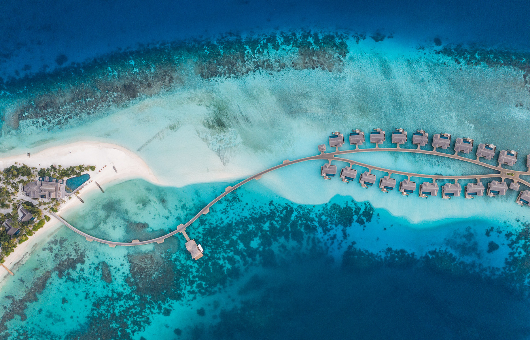 JOALI Maldives Resort - Muravandhoo Island, Maldives - Aerial