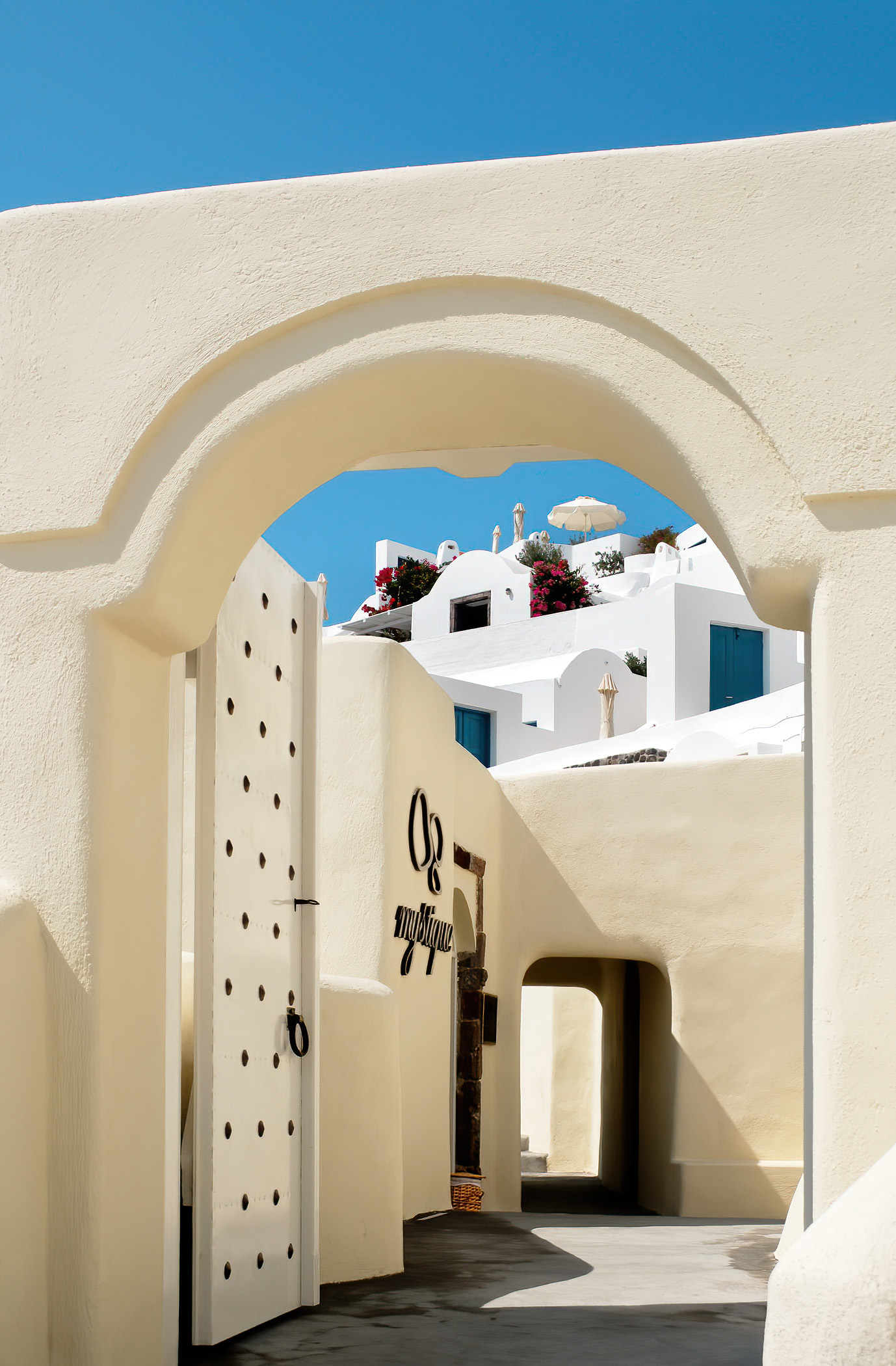 Mystique Hotel Santorini – Oia, Santorini Island, Greece - Entrance Door