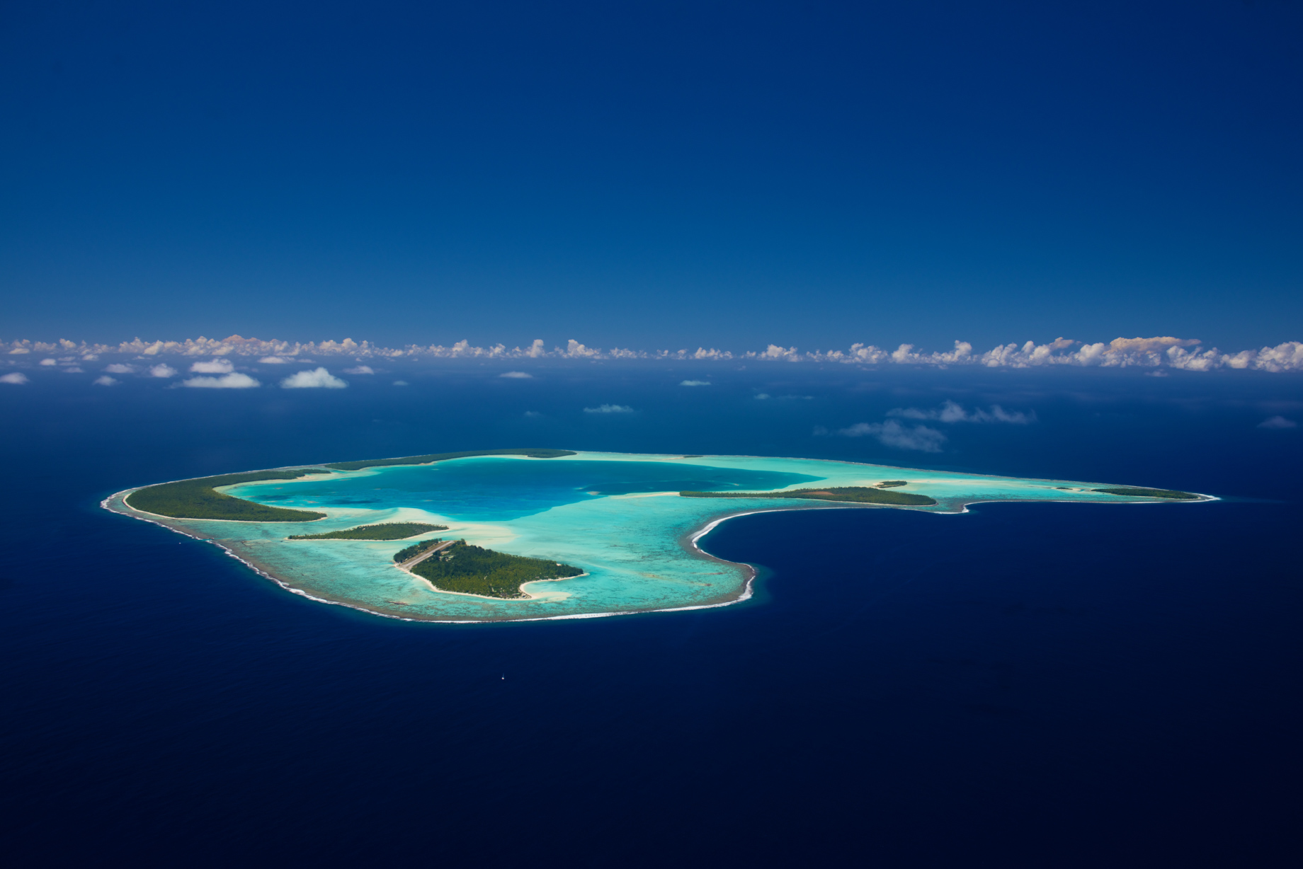 The Brando Resort – Tetiaroa Private Island, French Polynesia – Aerial
