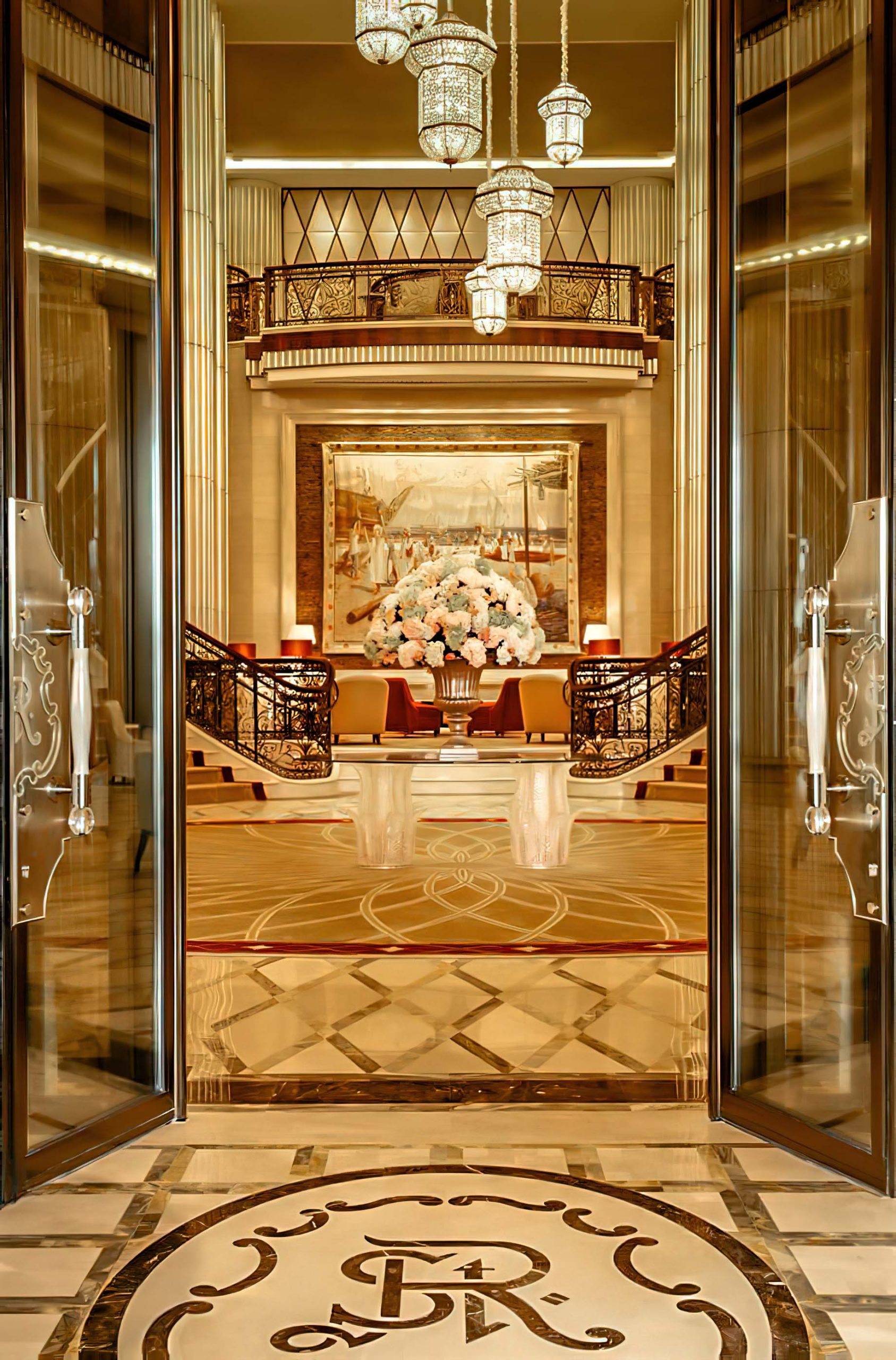 The St. Regis Abu Dhabi Hotel – Abu Dhabi, United Arab Emirates – Front Entrance