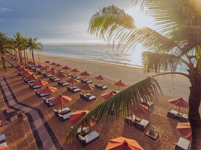 The St. Regis Bali Resort - Bali, Indonesia - Private Beach Sunset