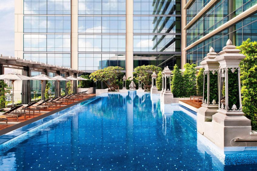 The St. Regis Bangkok Hotel - Bangkok, Thailand - Outdoor Pool Deck