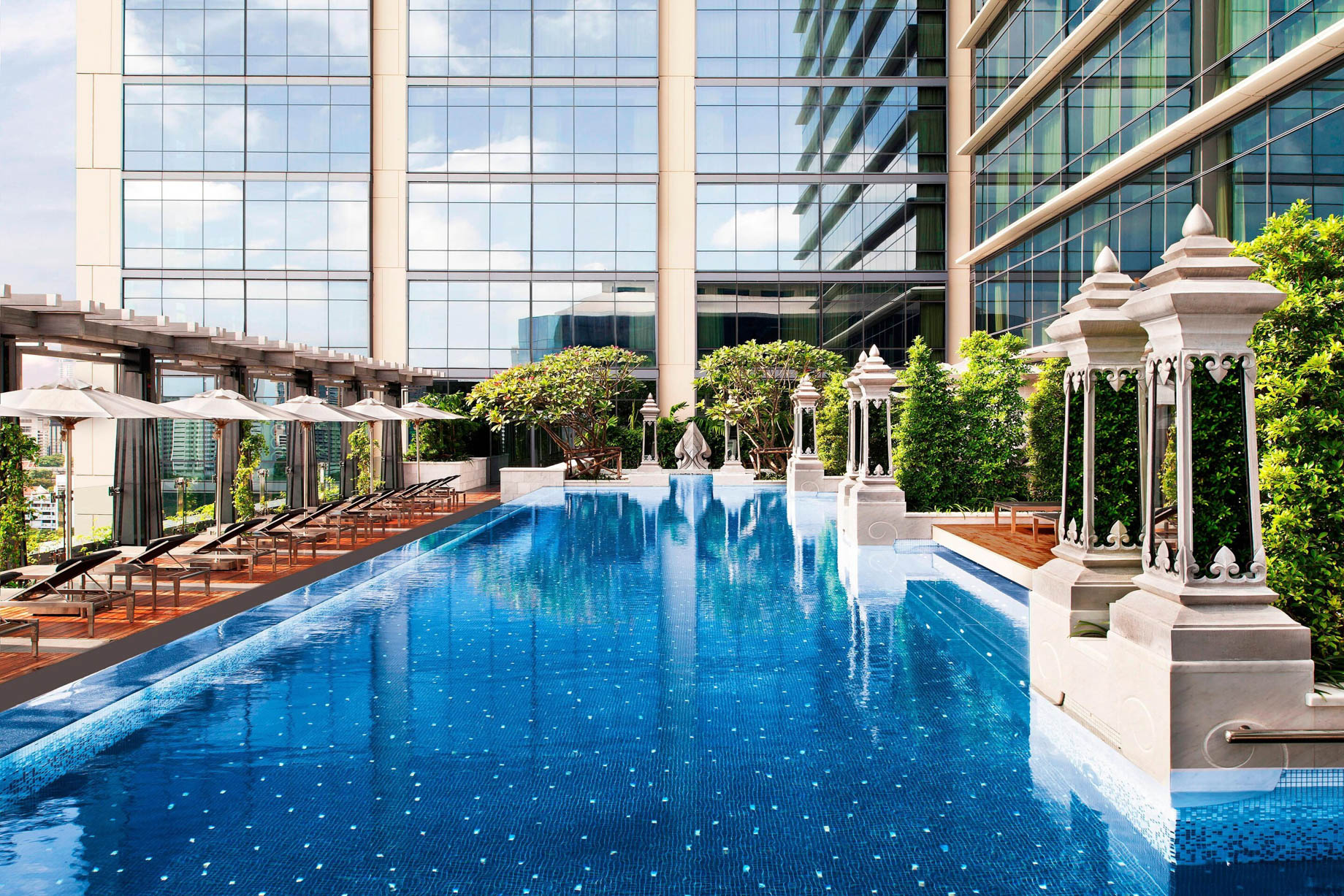 The St. Regis Bangkok Hotel – Bangkok, Thailand – Outdoor Pool Deck