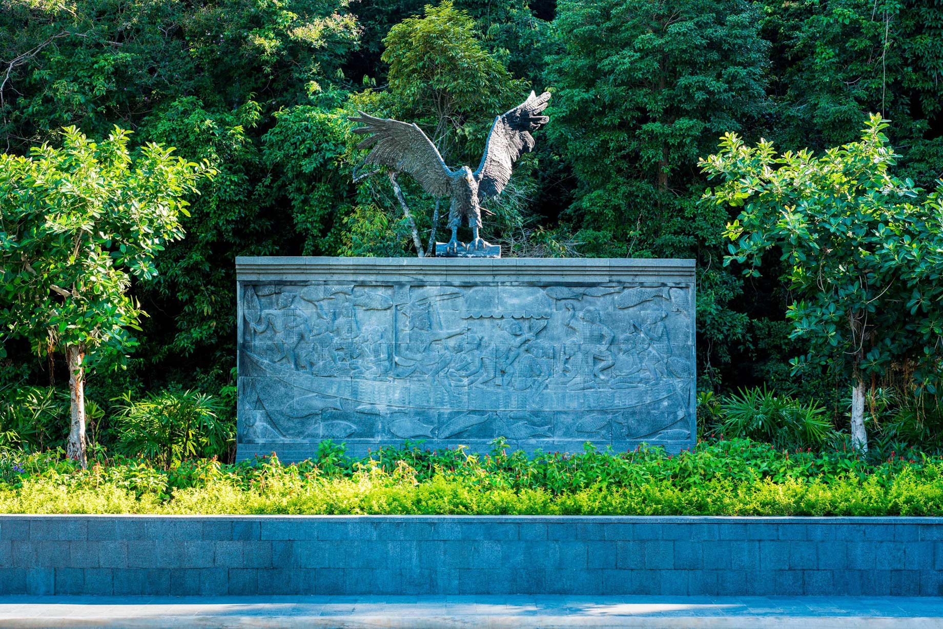 The St. Regis Langkawi Resort – Langkawi, Malaysia – Grand Driveway Eagle Statue