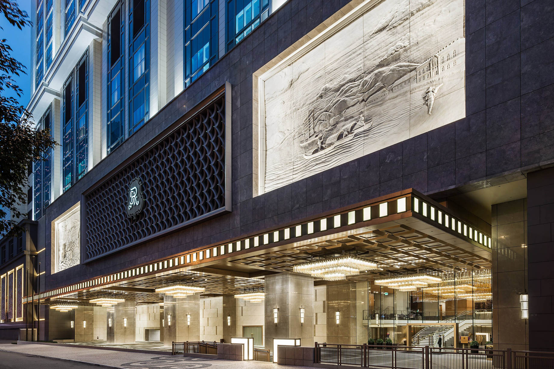 The St. Regis Macao Hotel – Cotai, Macau SAR, China – Hotel Porte Cochere