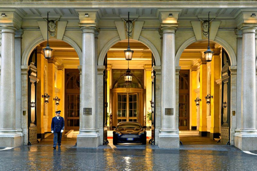 The St. Regis Rome Hotel - Rome, Italy - Entrance