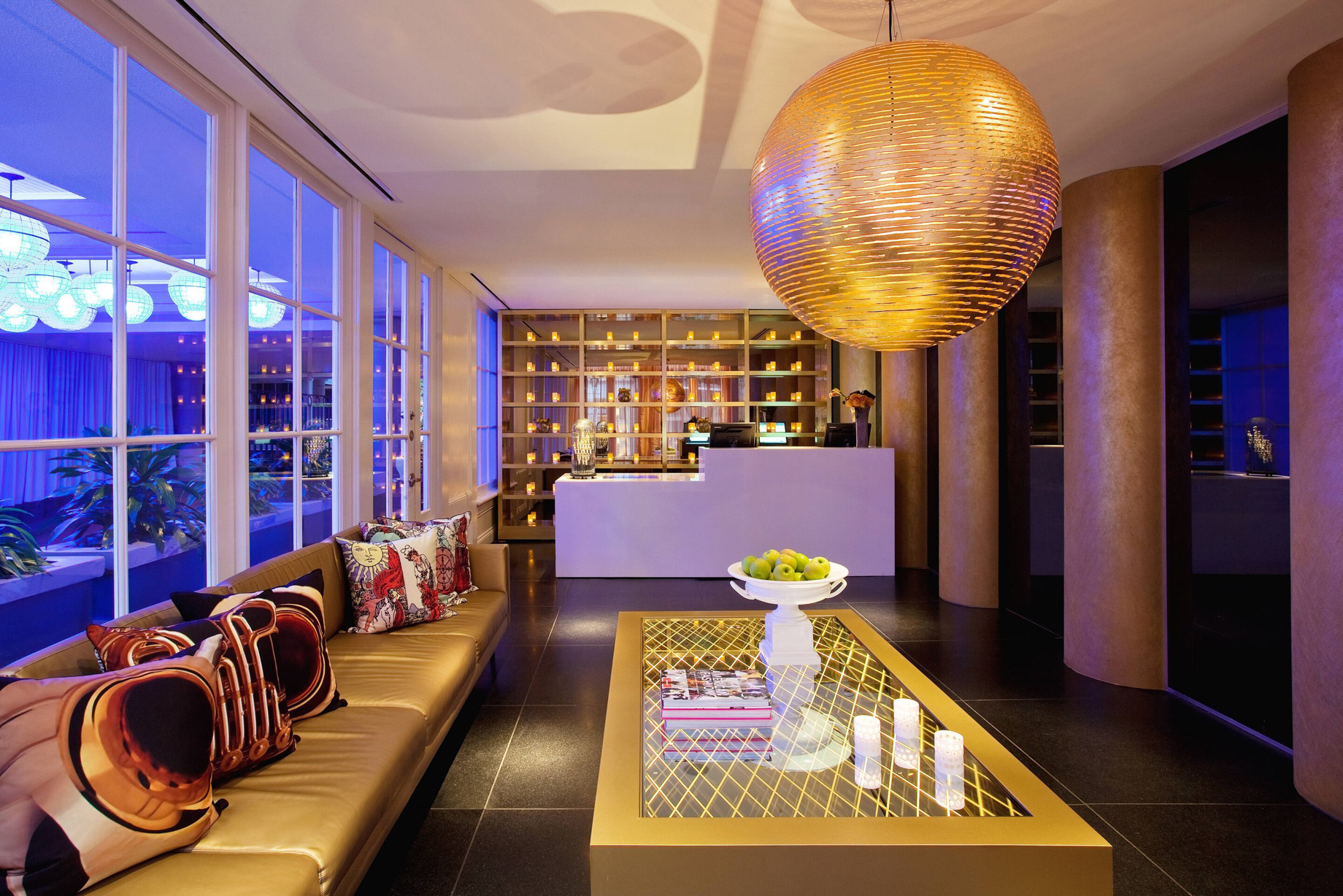 W New Orleans French Quarter Hotel – New Orleans, LA, USA – Living Room