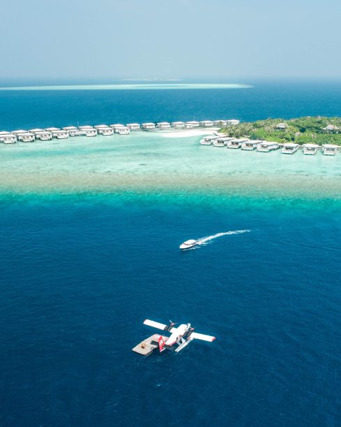 Amilla Fushi Resort and Residences - Baa Atoll, Maldives - Sea Plane Arrival Boat