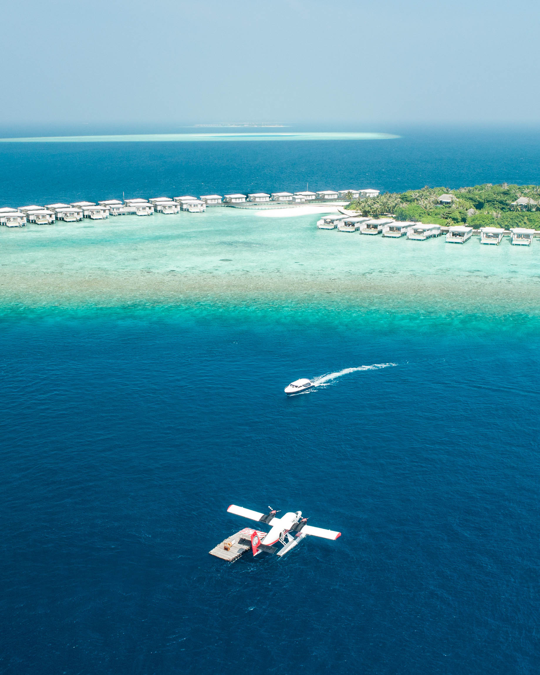 Amilla Fushi Resort and Residences - Baa Atoll, Maldives - Sea Plane Arrival Boat