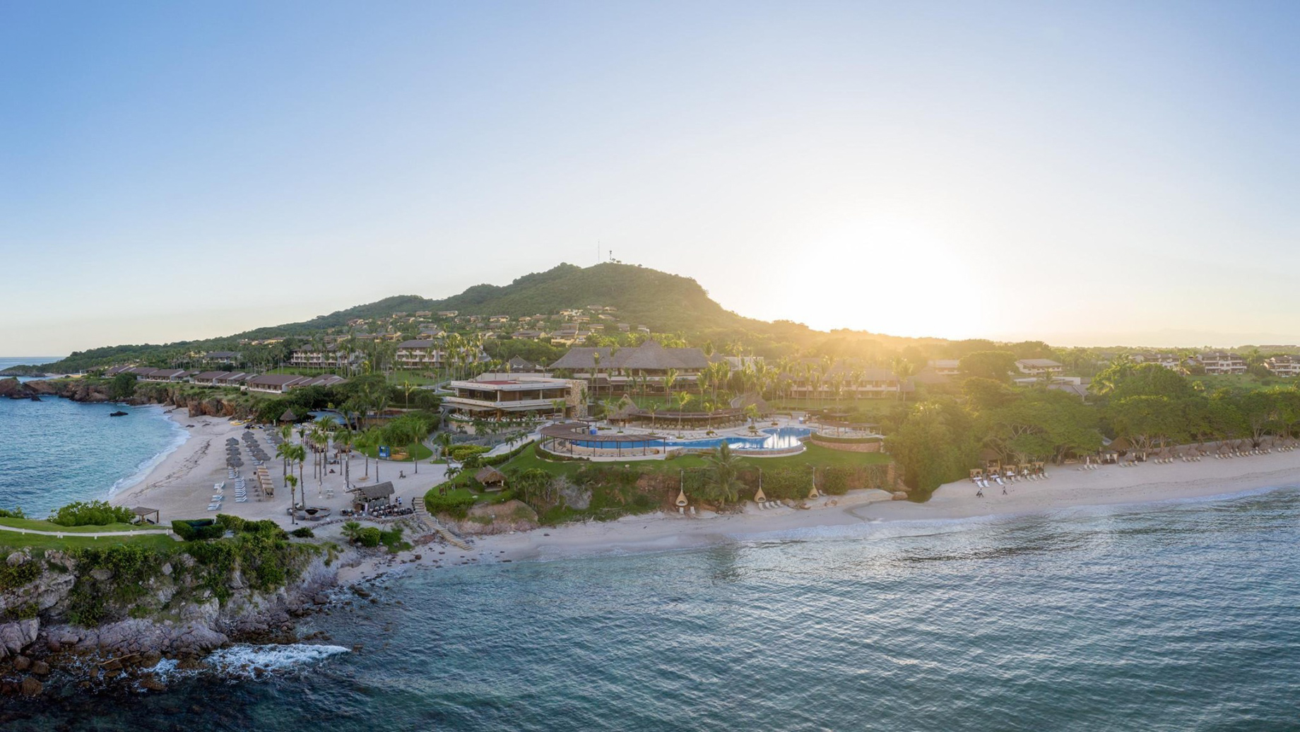 Four Seasons Resort Punta Mita – Nayarit, Mexico – Aerial Beach View