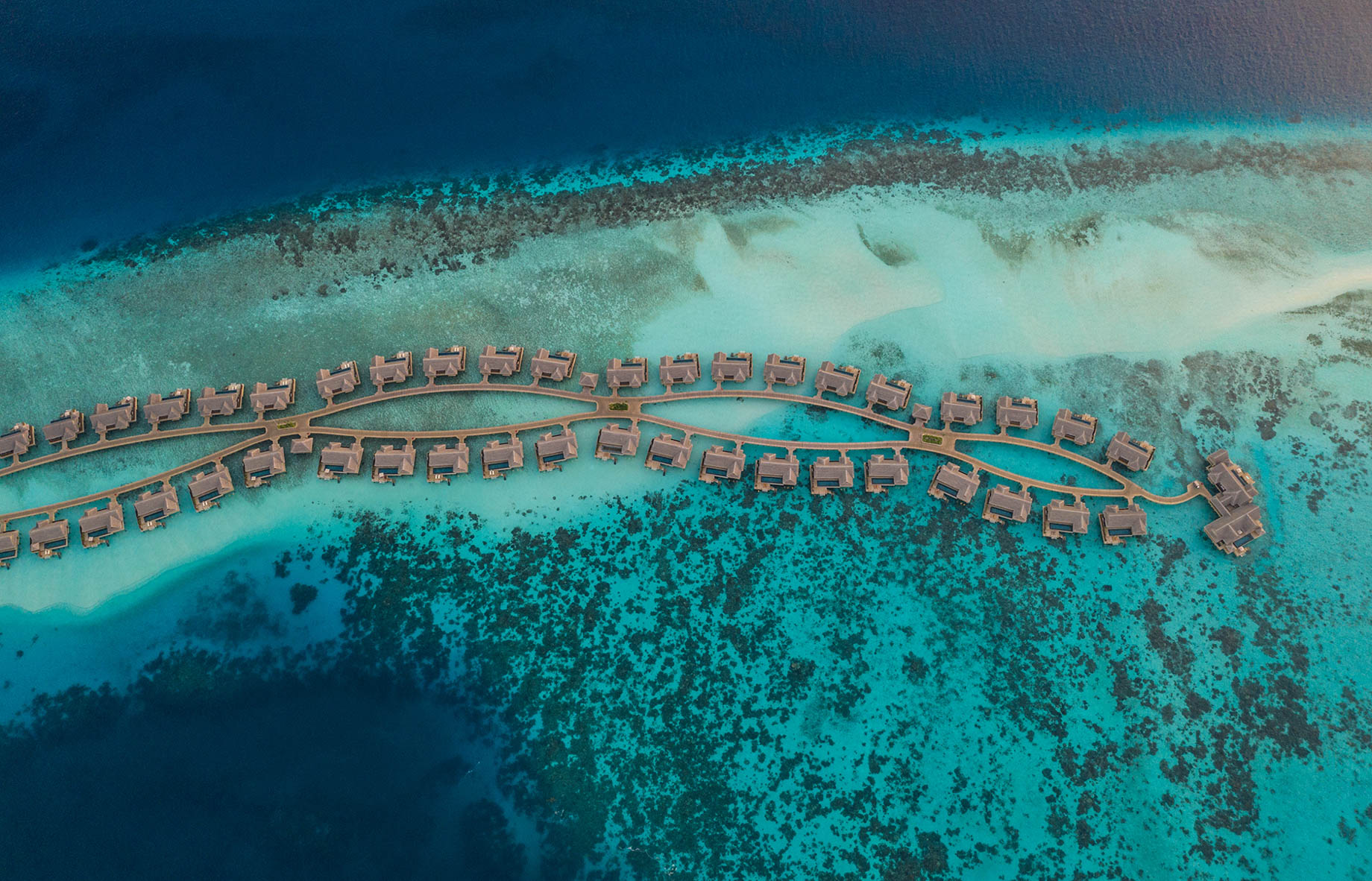 JOALI Maldives Resort - Muravandhoo Island, Maldives - Aerial