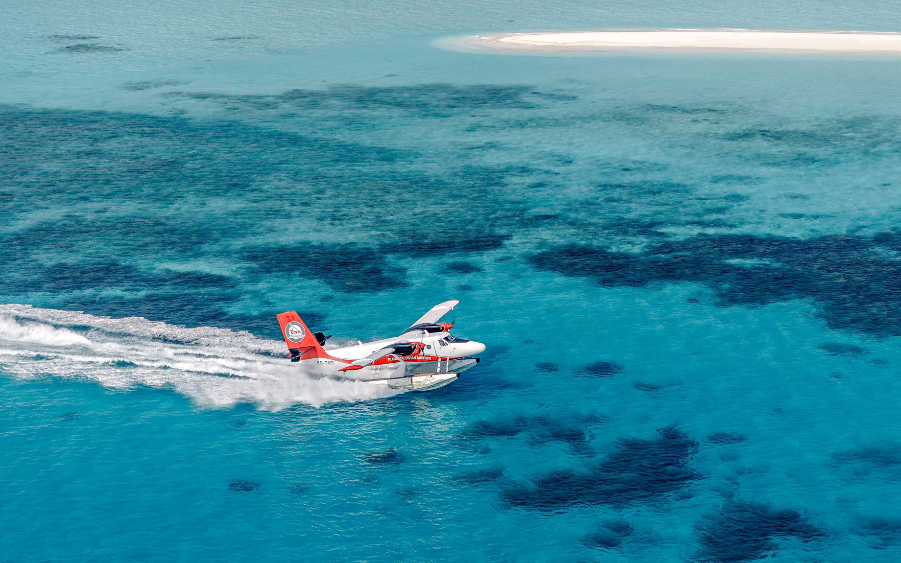 One&Only Reethi Rah Resort – North Male Atoll, Maldives – Seaplane Landing