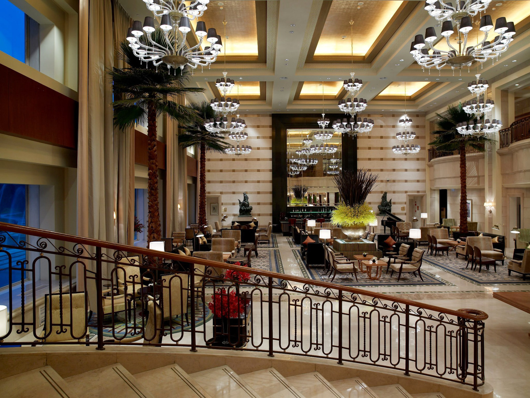 The St. Regis Beijing Hotel – Beijing, China – Lobby Evening