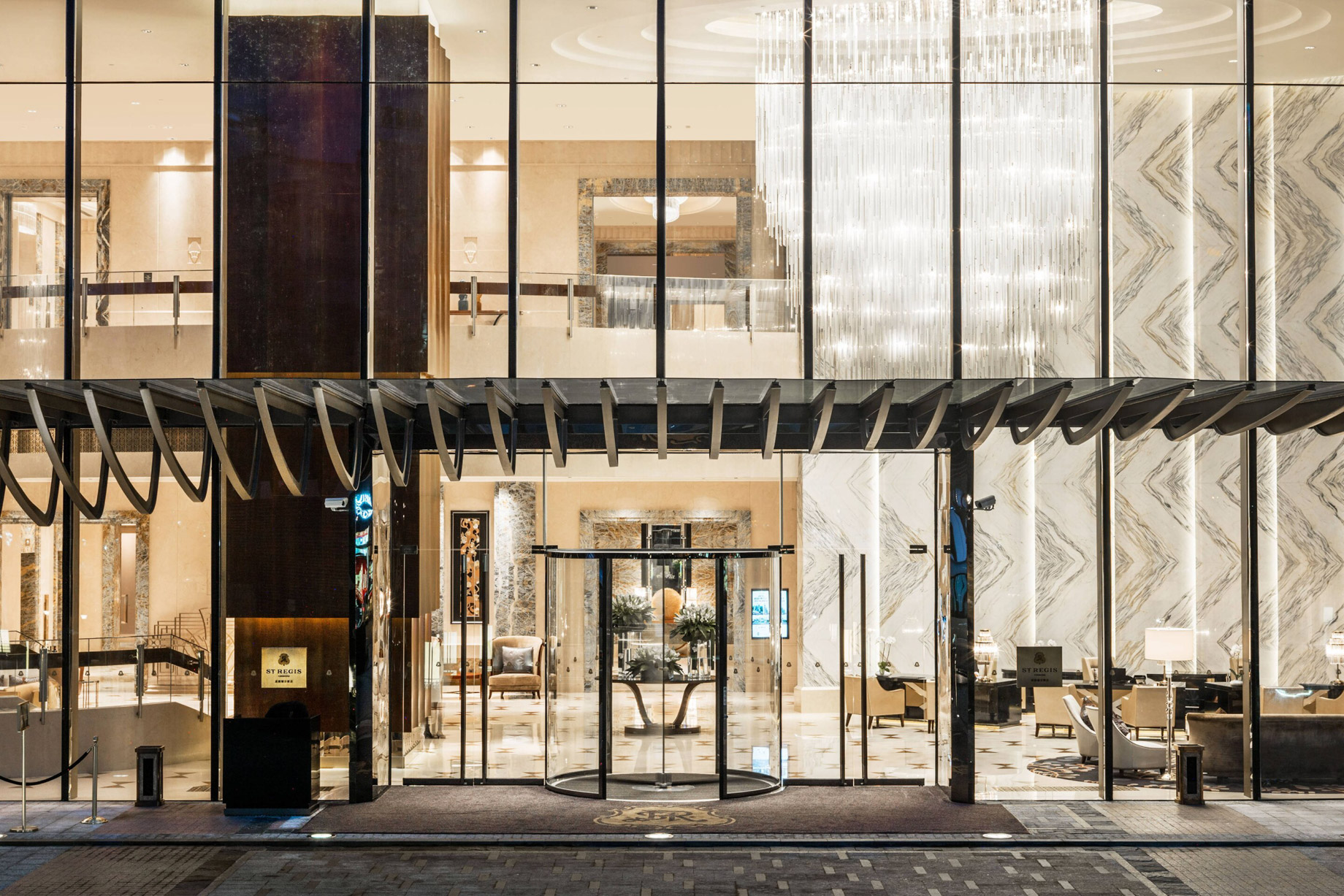The St. Regis Chengdu Hotel – Chengdu, Sichuan, China – Exterior Entrance Door