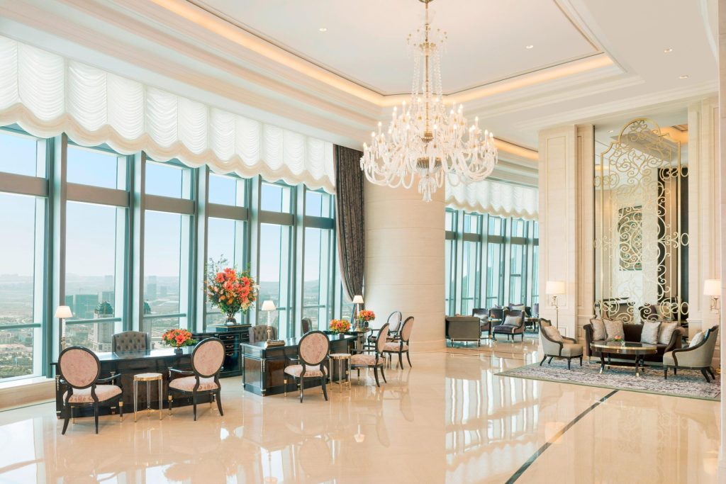 The St. Regis Zhuhai Hotel - Zhuhai, Guangdong, China - Lobby Seating