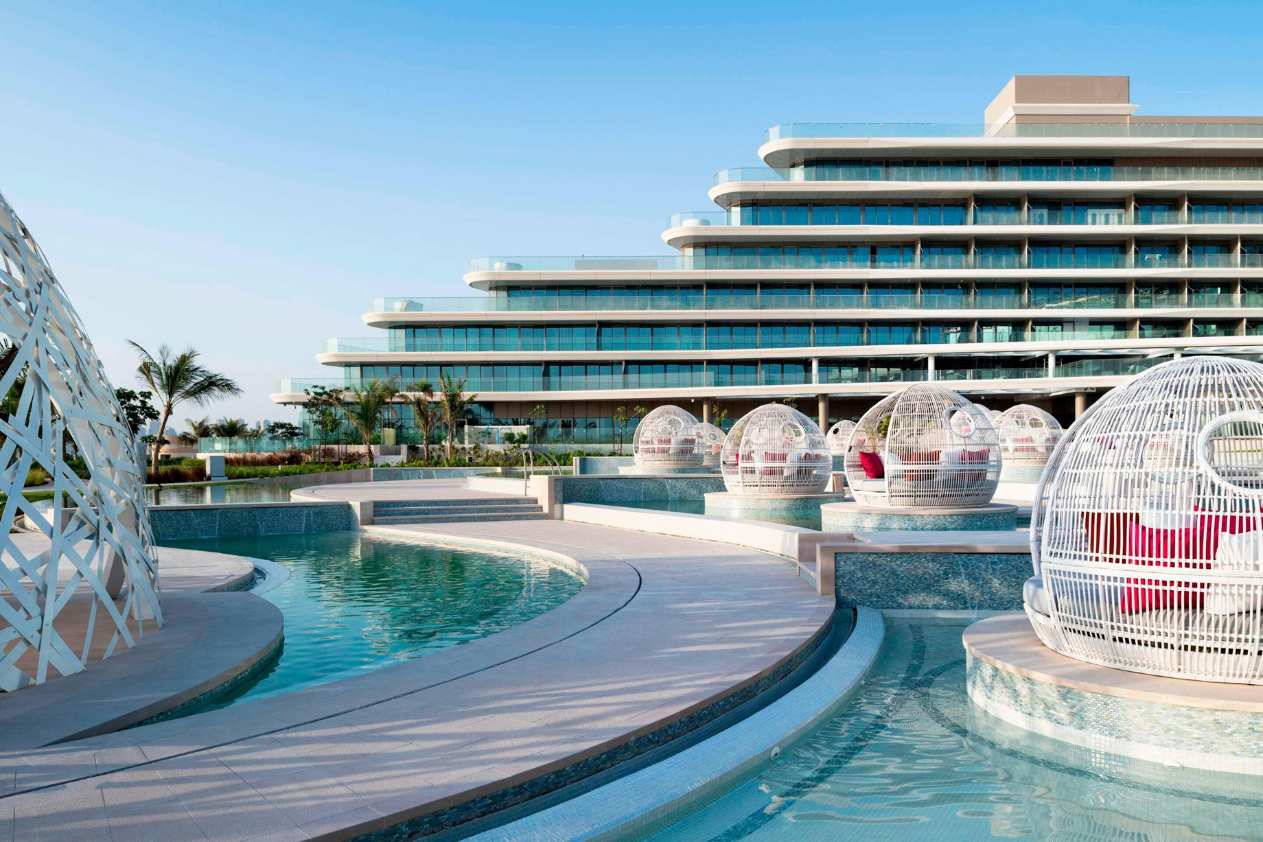 W Dubai The Palm Resort - Dubai, UAE - WET Pools