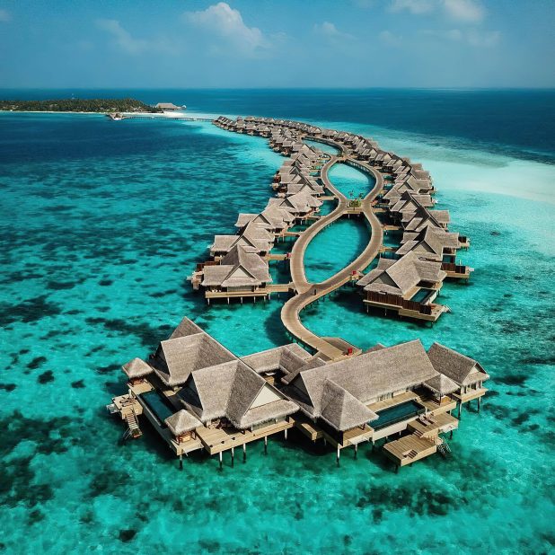 JOALI Maldives Resort - Muravandhoo Island, Maldives - Aerial