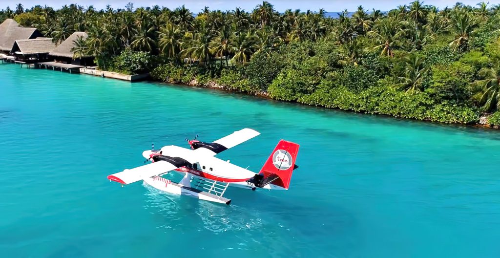 One&Only Reethi Rah Resort - North Male Atoll, Maldives - Seaplane Arrival